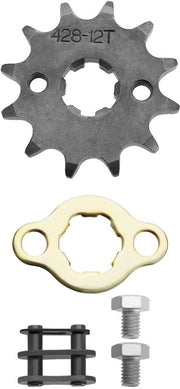 Cinghia a denti 428 12T 17mm - Tandwielen - Motocicli da off-road - Resistenti allo shock - Acciaio duraturo - Tandwiel