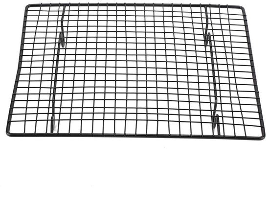 Griglia per Forno con Struttura in Acciaio Inossidabile di Alta Qualità - Resistente al Rosticciolo - Antiruggine - Piedini Elevati per Miglior Circolazione dell'aria - Griglia per Cottura
