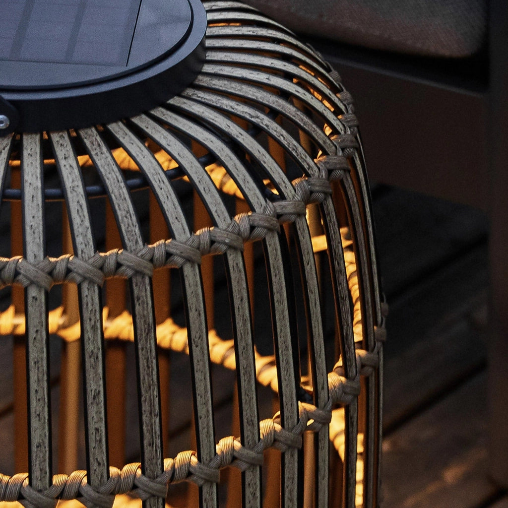 Lanterna Led con Pannello Solare Ø 39 x 48,5 cm in Alluminio Muses S