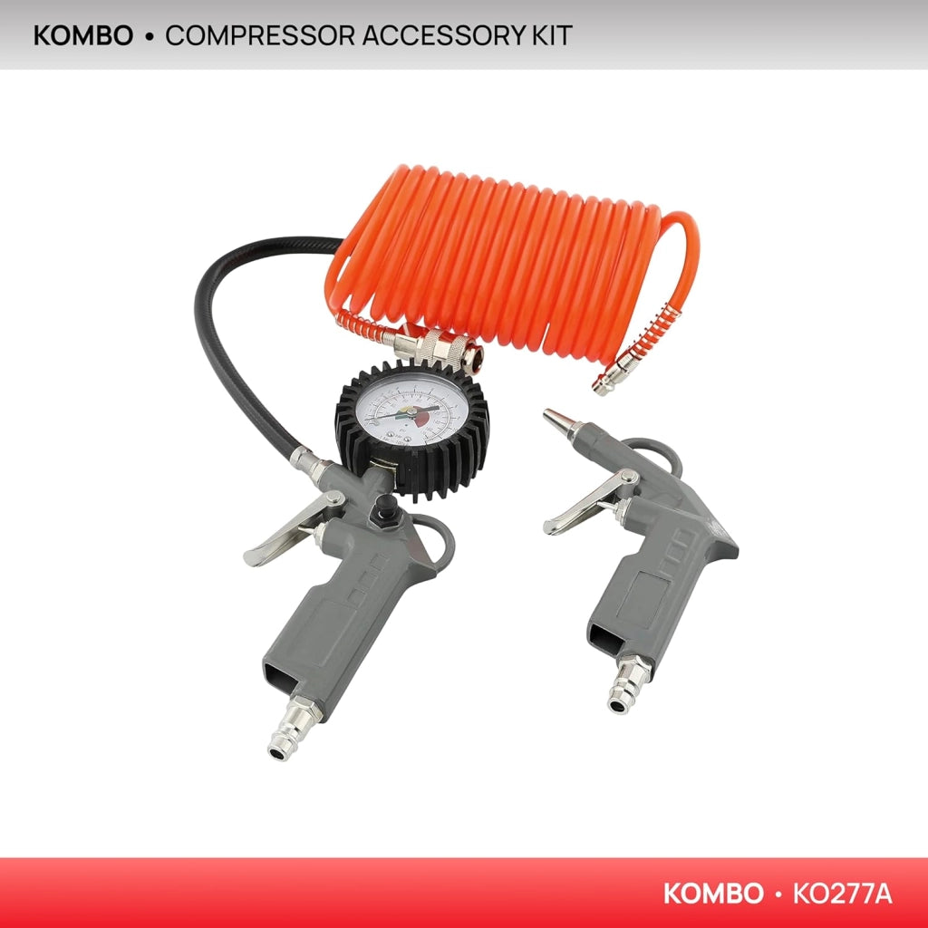 Kit 3 accessori per compressore