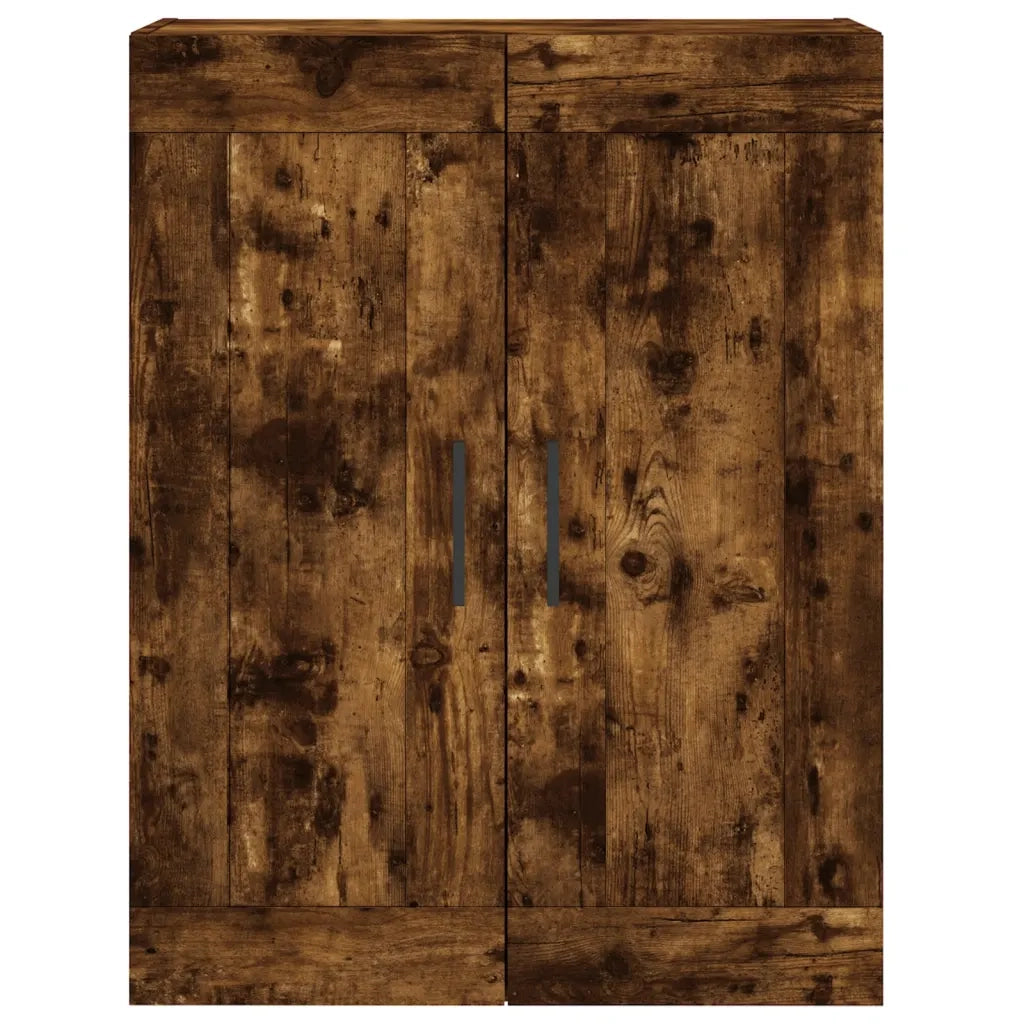 Credenza-Buffet-Armadio da cucina Rovere Fumo  69,5x34x180 cm in Legno Multistrato 512672