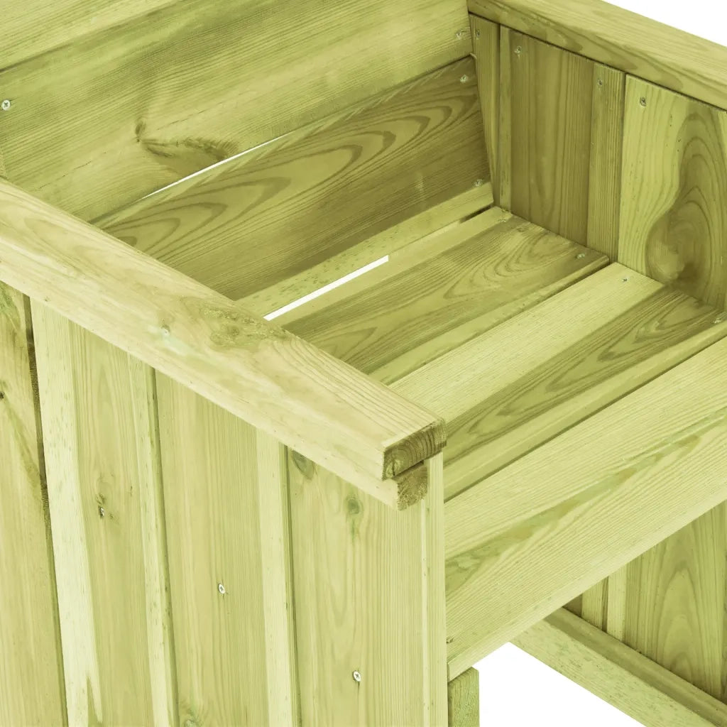 Sedia da Giardino in Legno di Pino Impregnato 49033