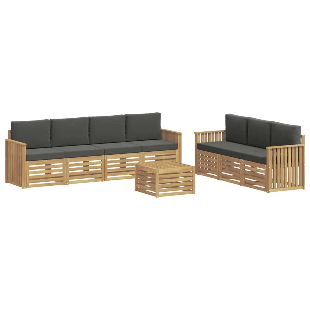 Set divani Legno di Acacia Massello 3391512