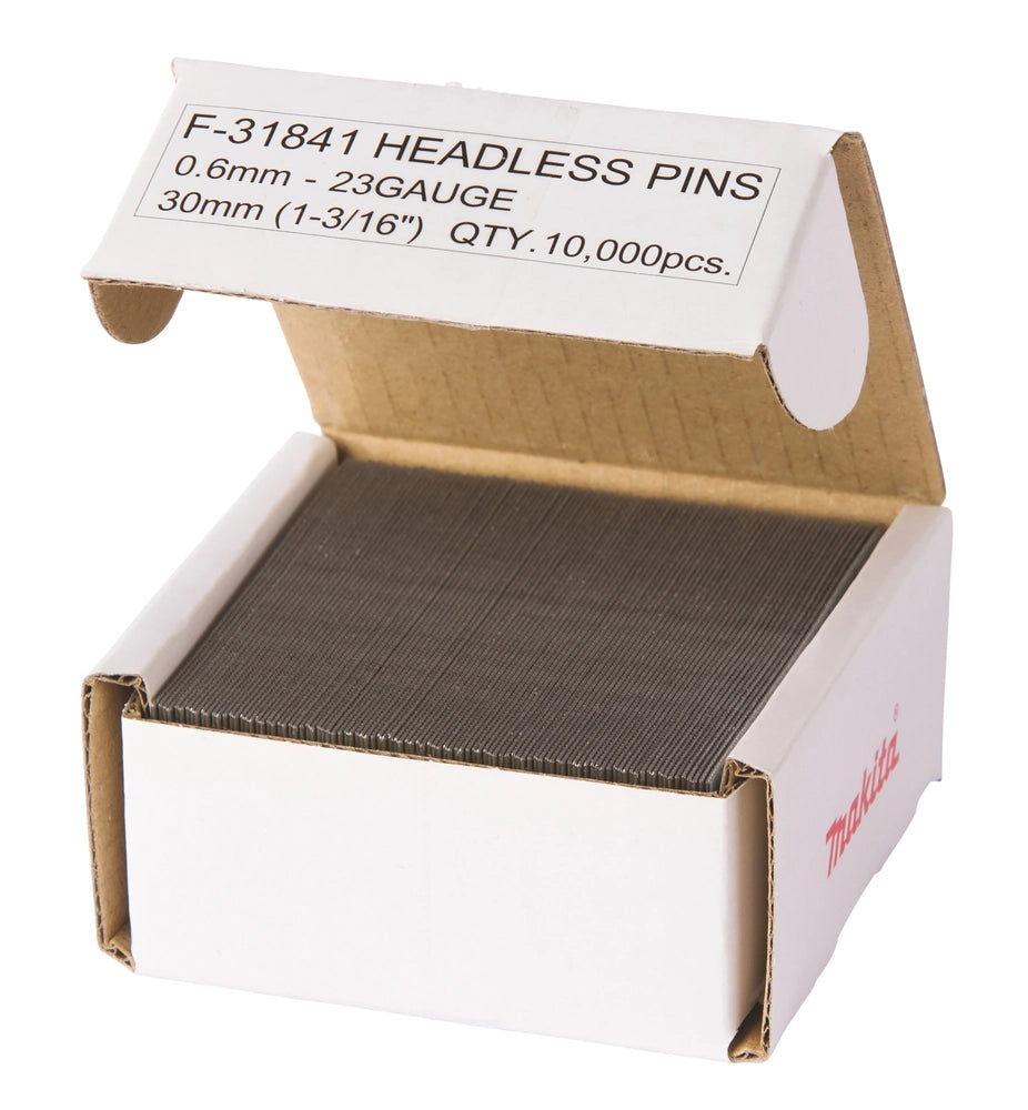 SPILLI MAKITA 23GA D.0,6 X 30mm, 10.000 PEZZI  - F-31841
