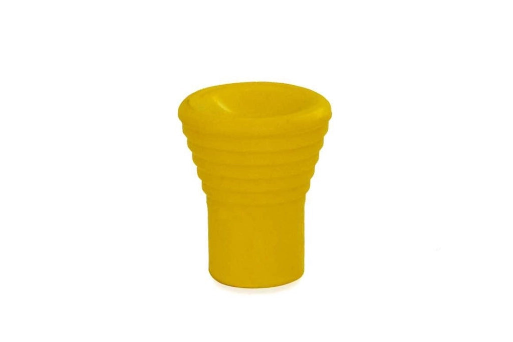 Pomolo Plastificato Rigato 15Mm Gial Pezzi 1 - Masidef