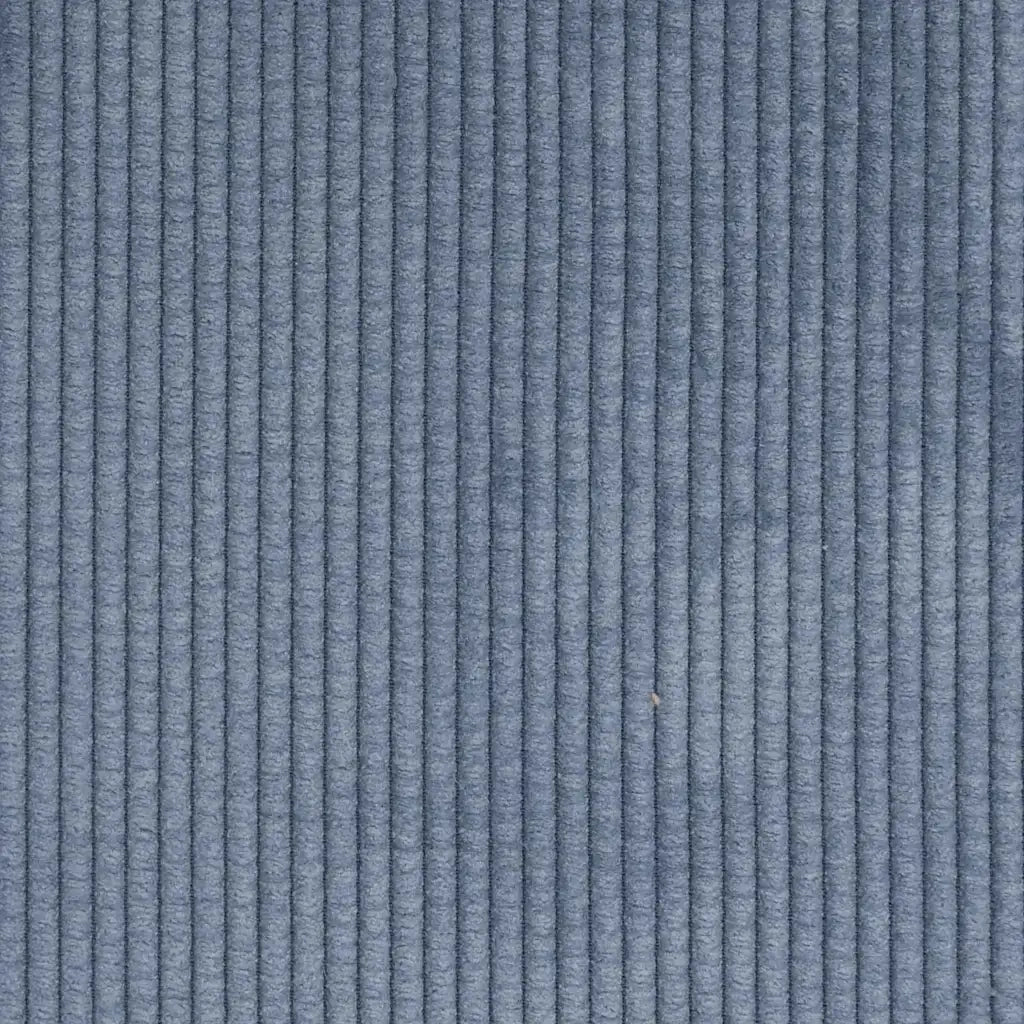 Cuscino per Schiena | Cuscino dorsale Blu 200 x 50 cm Tessuto in Cords