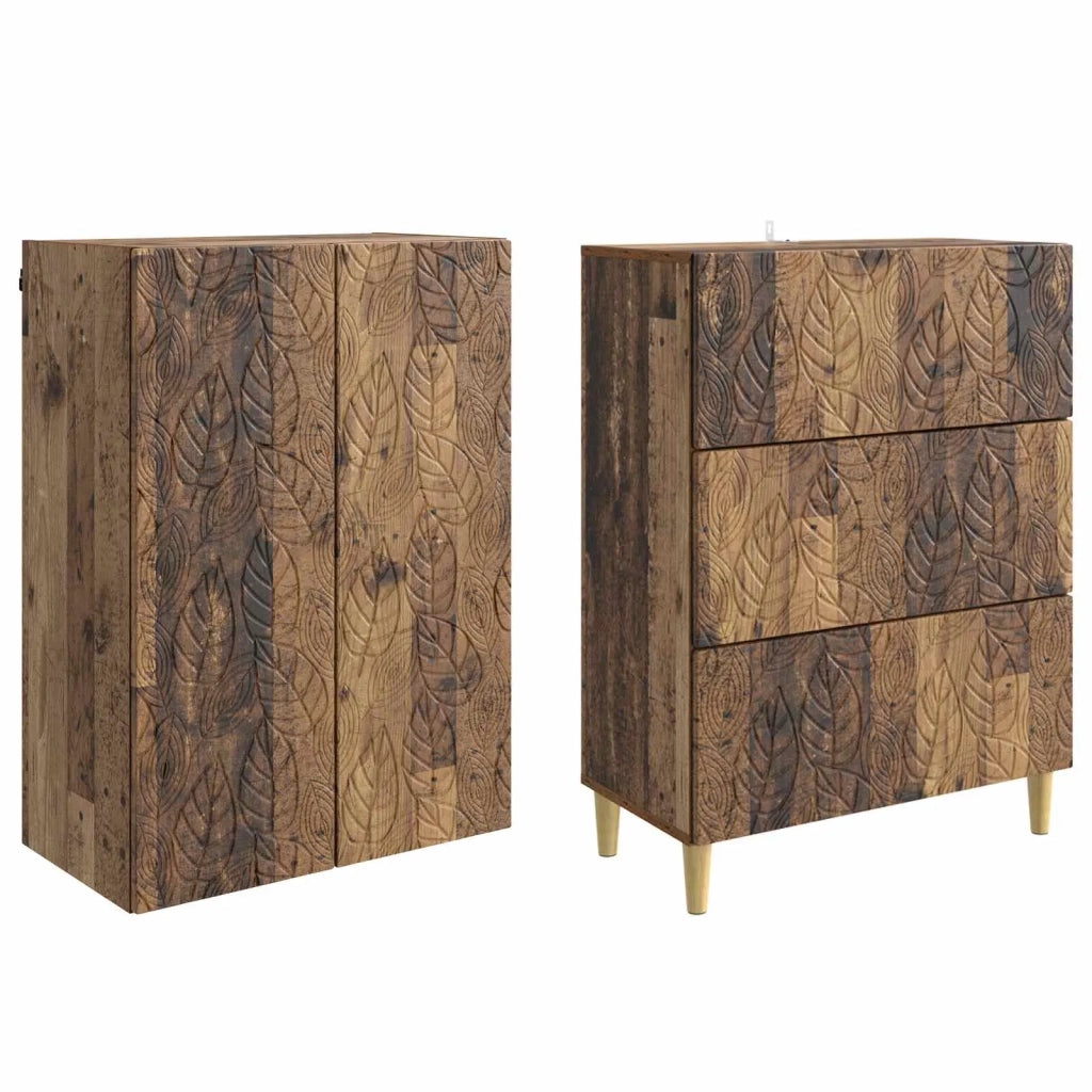 Set di armadi 2 pcs Legno antico 66 x 34,5 x 90 cm 3416725