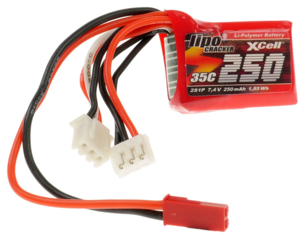 XCell LiPo Cracker 7,4 V/250 mAh 2S1P, 35C, BEC