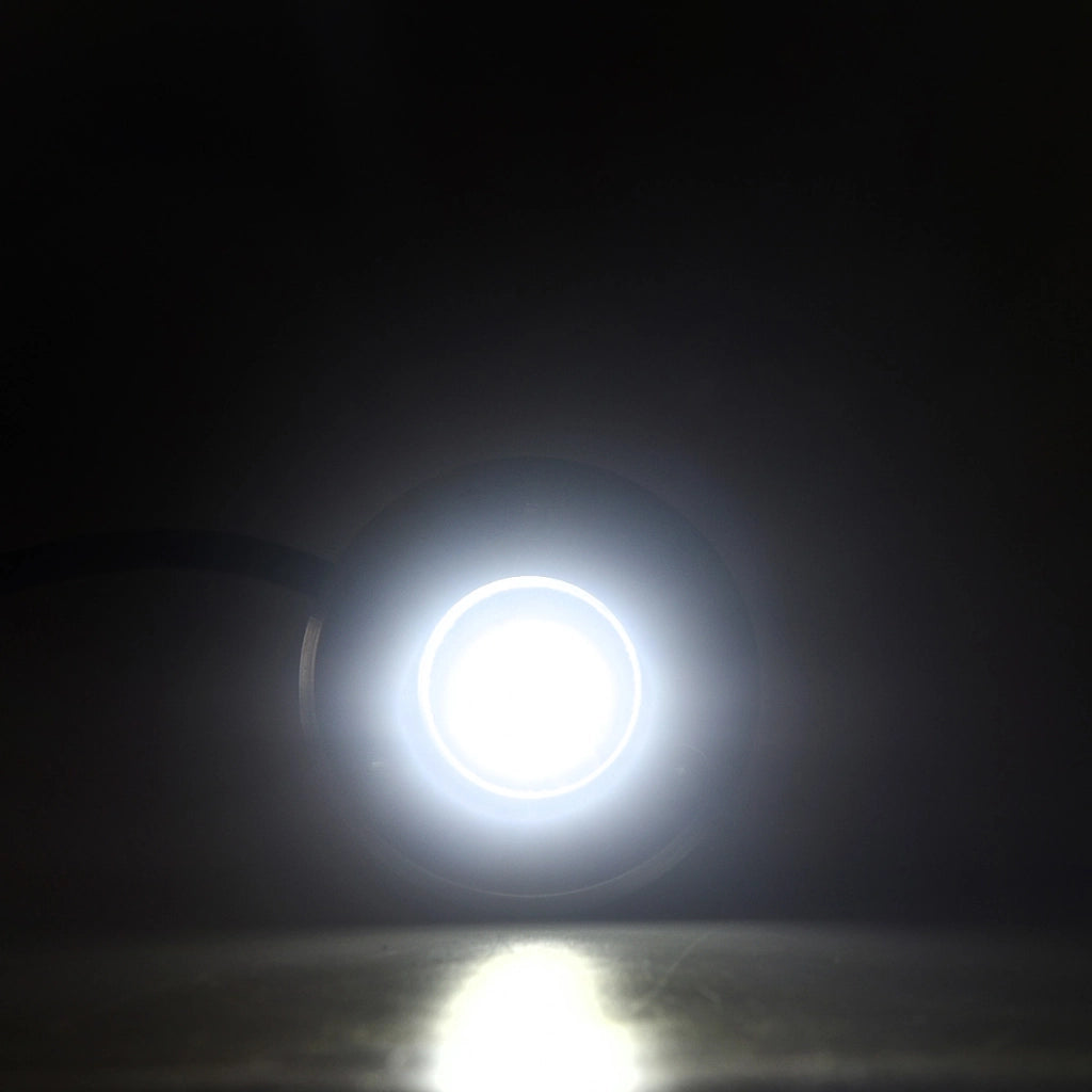 FARETTO LED SEGNAPASSO CALPESTABILE DA 1W LUCE FREDDA 6500K° - IDEALE PER VIALI GIARDINI E AMBIENTI ESTERNI CON GRADO DI PROTEZIONE IP65