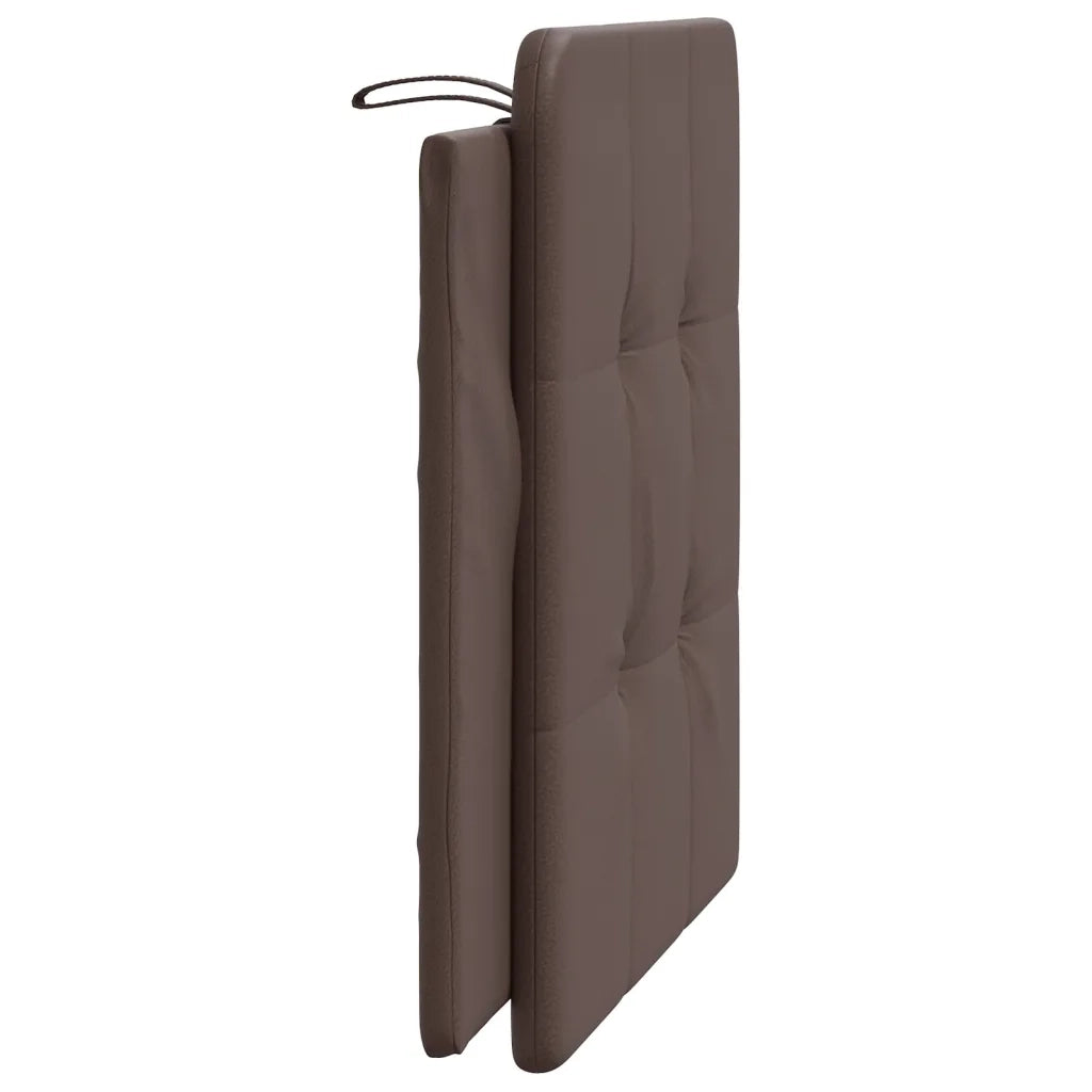 Cuscino Testiera-Cuscino per Testiera Zadar Marrone 100 cm in Similpelle