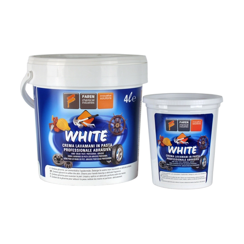 LAVAMANI IN PASTA PROFESSIONALE ABRASIVA WHITE 4 KG