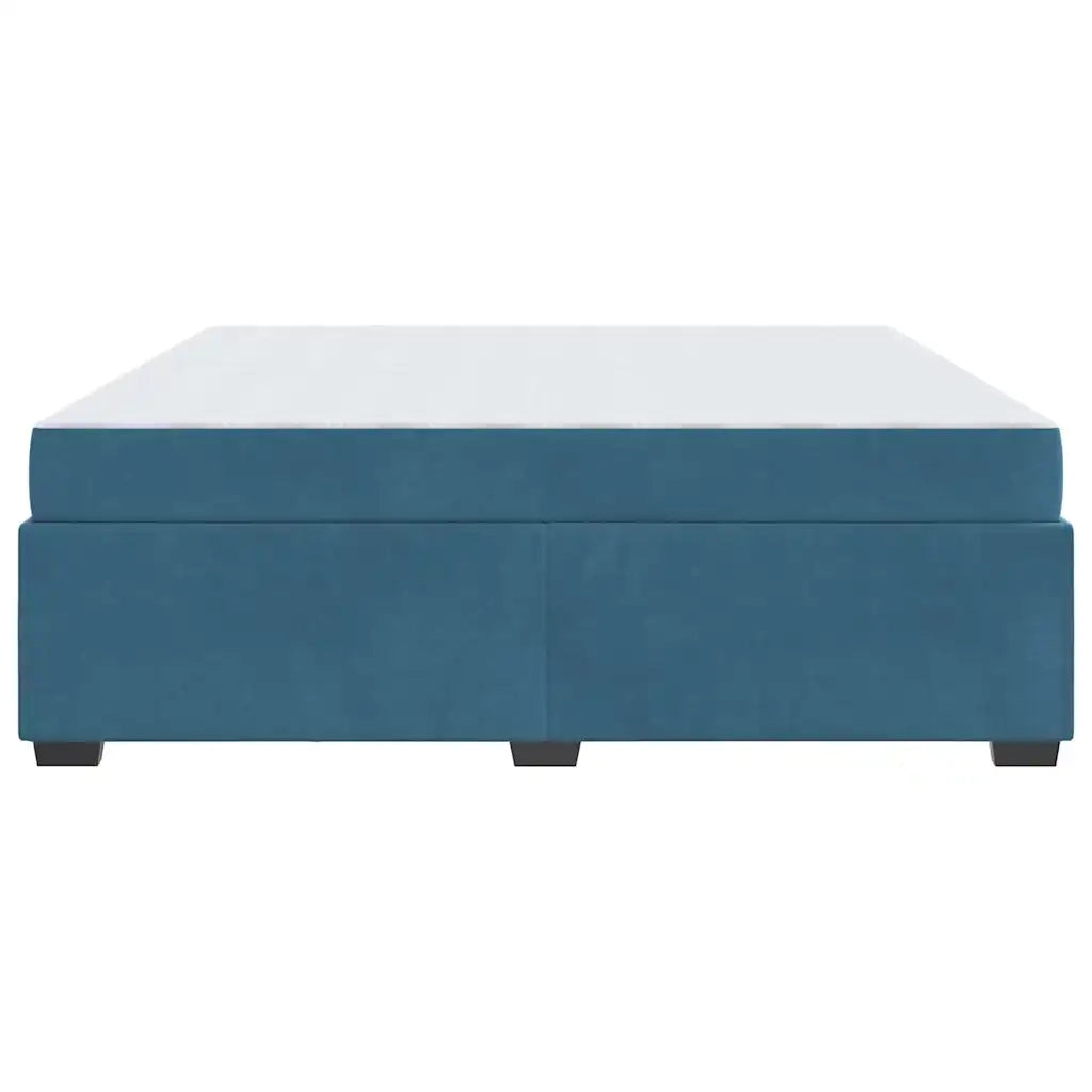 Struttura del letto Blu Scuro 200 x 200 cm Tessuto 3399312