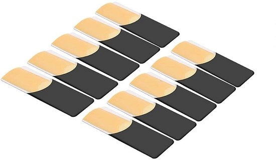 Set di Righelli per Saxofono Alto - 1,5 Sterilizzazione - Pacchetto da 10 - Dimensione Costante - Ideale per Principianti/Professionisti - Materiale Duraturo - Aumenta la Durata di Vita - Righelli per Saxofono