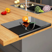 Pannello di taglio acrilico - Nero - 61x46cm - leggero - igienico