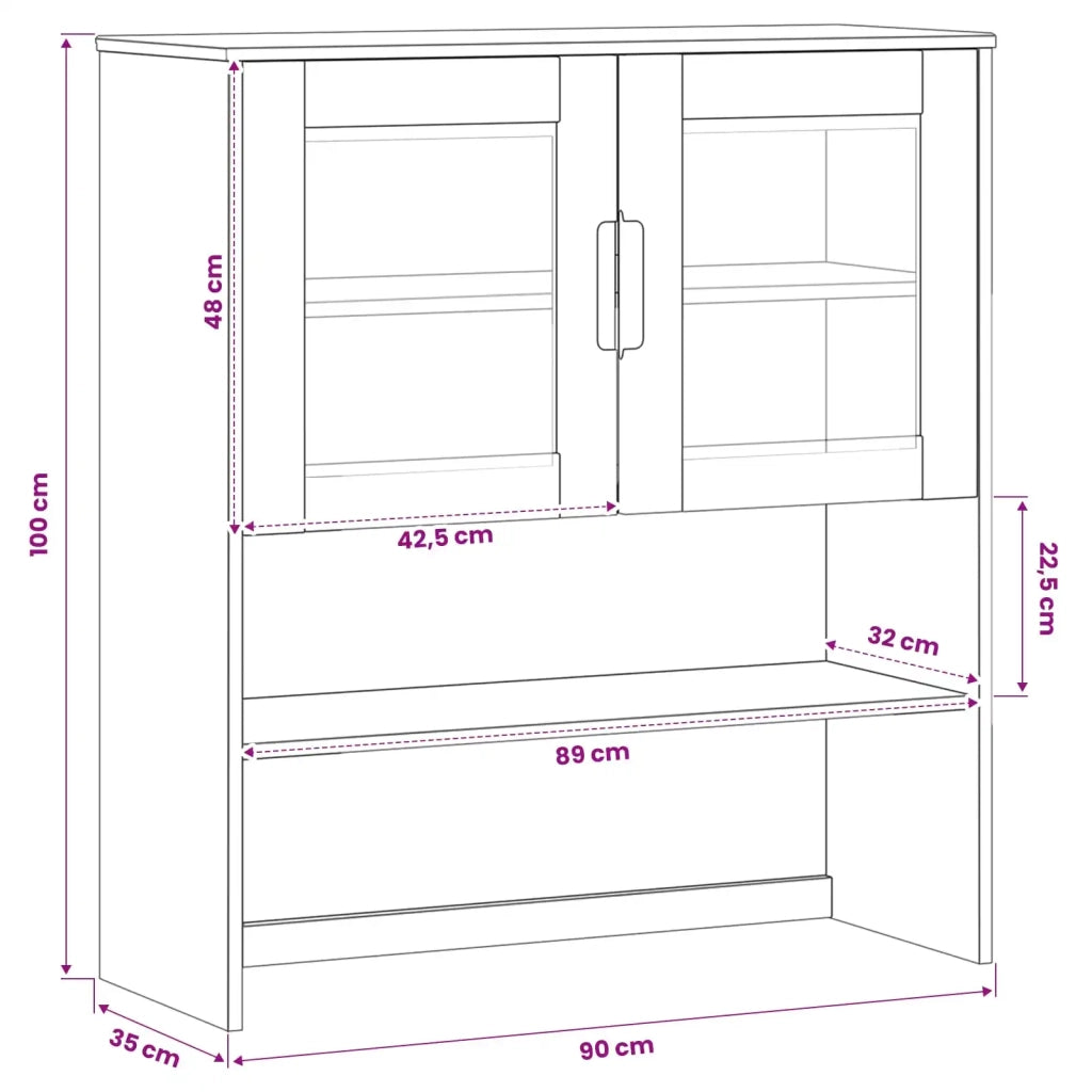 Gabbia Caramello 90 x 35 x 100 cm CFW4763486