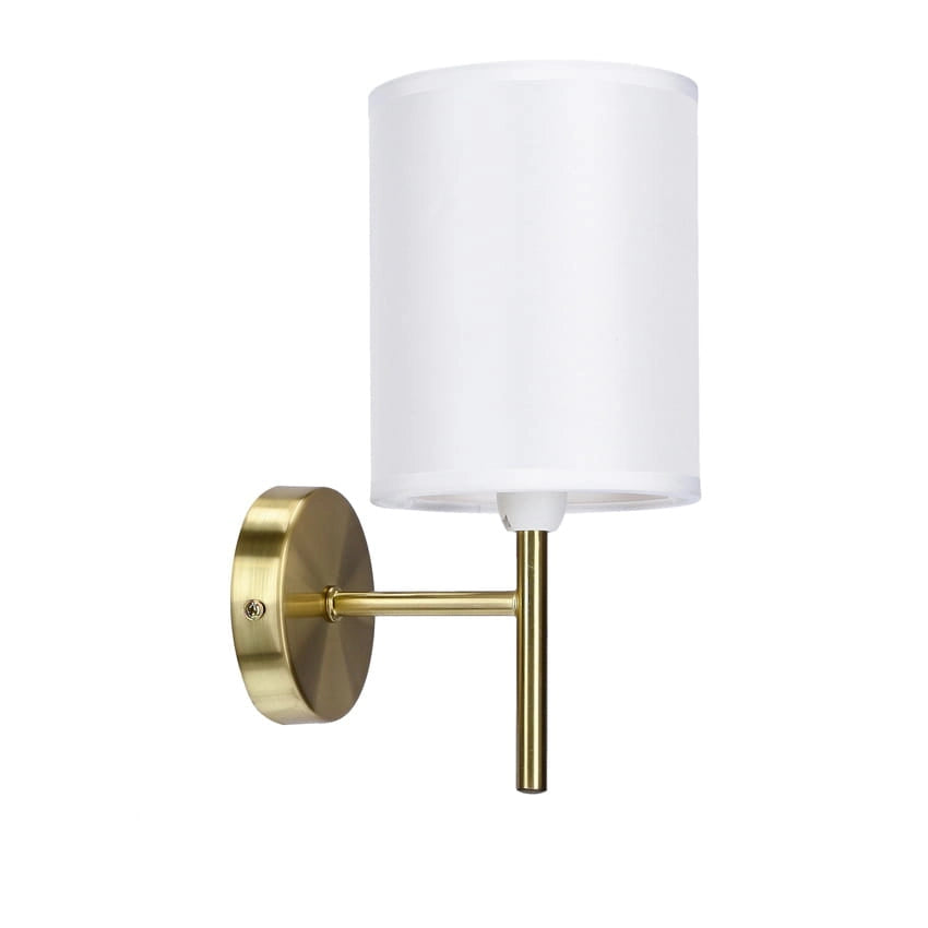 Applique Candellux YAN 21-45386 ottone bianca E14 1 luce