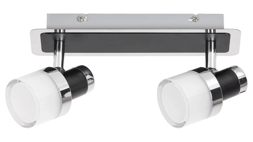 Applique LED bagno 10W nera Harold 5022 Rabalux IP44