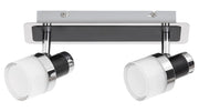 Applique LED bagno 10W nera Harold 5022 Rabalux IP44