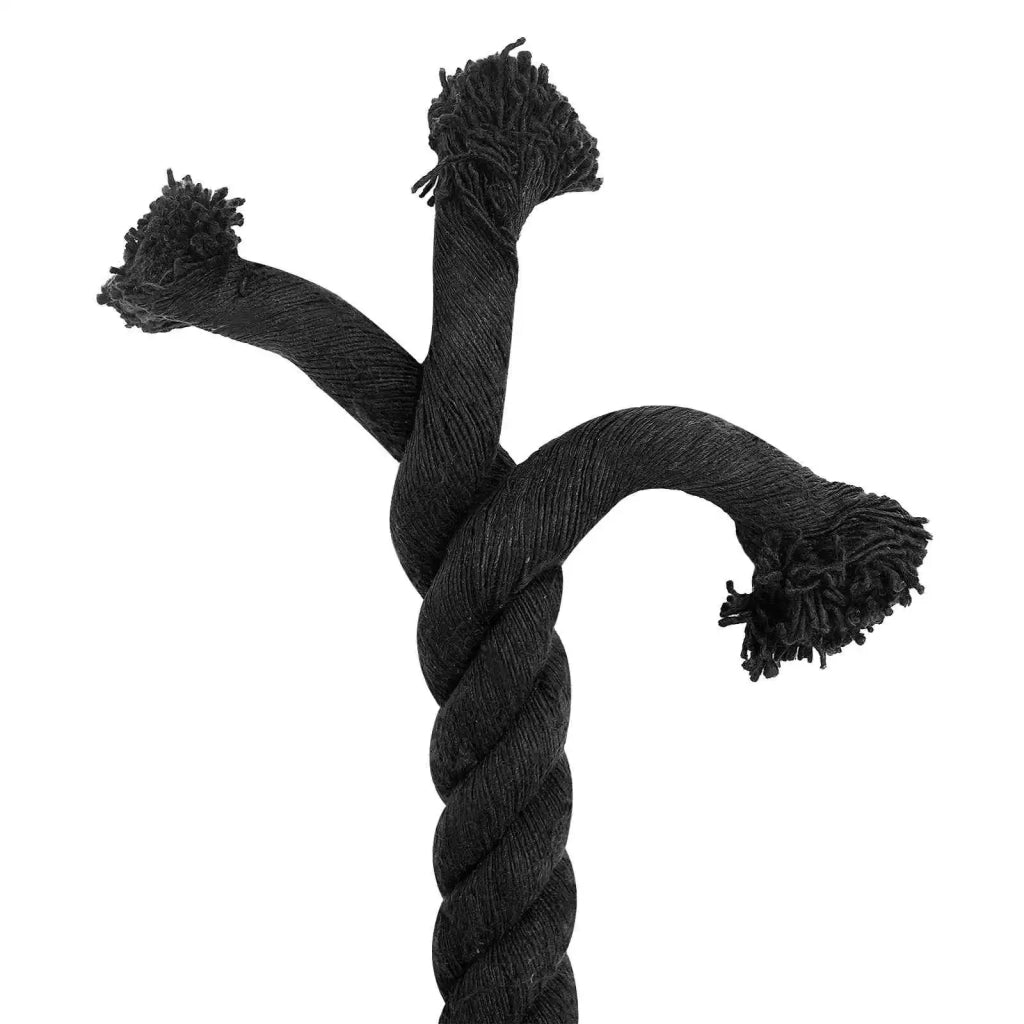 Corda | Fune Nero 3,6 x 3,6 x 1000 cm Cotone