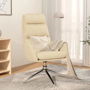 Poltrona Relax Crema in Tessuto 341132