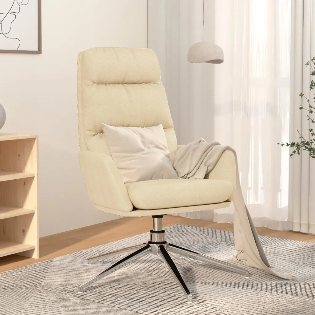 Poltrona Relax Crema in Tessuto 341132