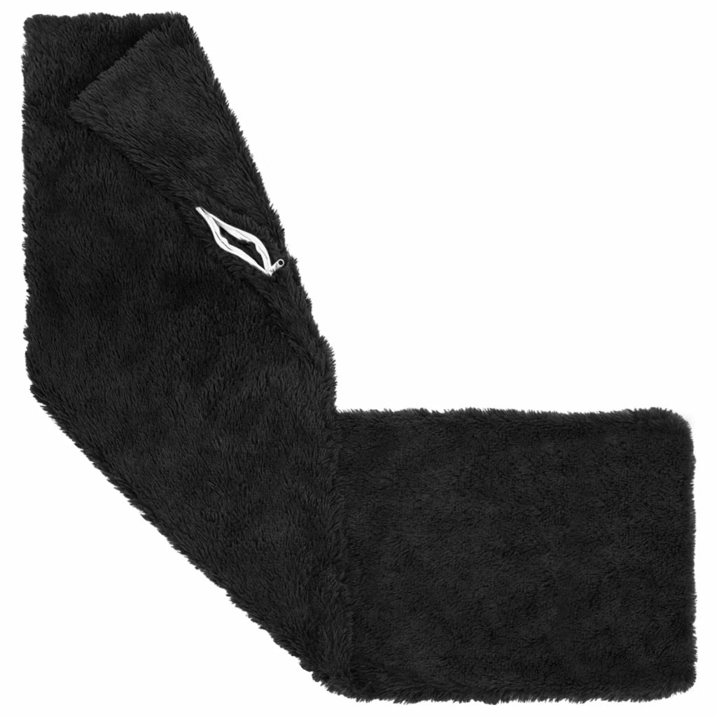 Federa 2 pcs HEERLEN Nero 40 x 145 cm Fleece PV 909028