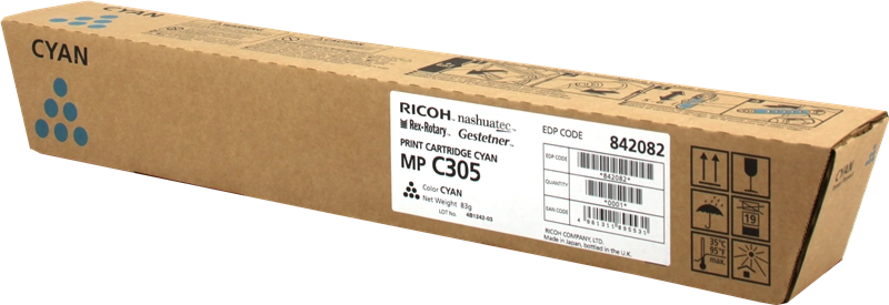 Ricoh 841595 cartuccia toner 1 pz Originale Ciano