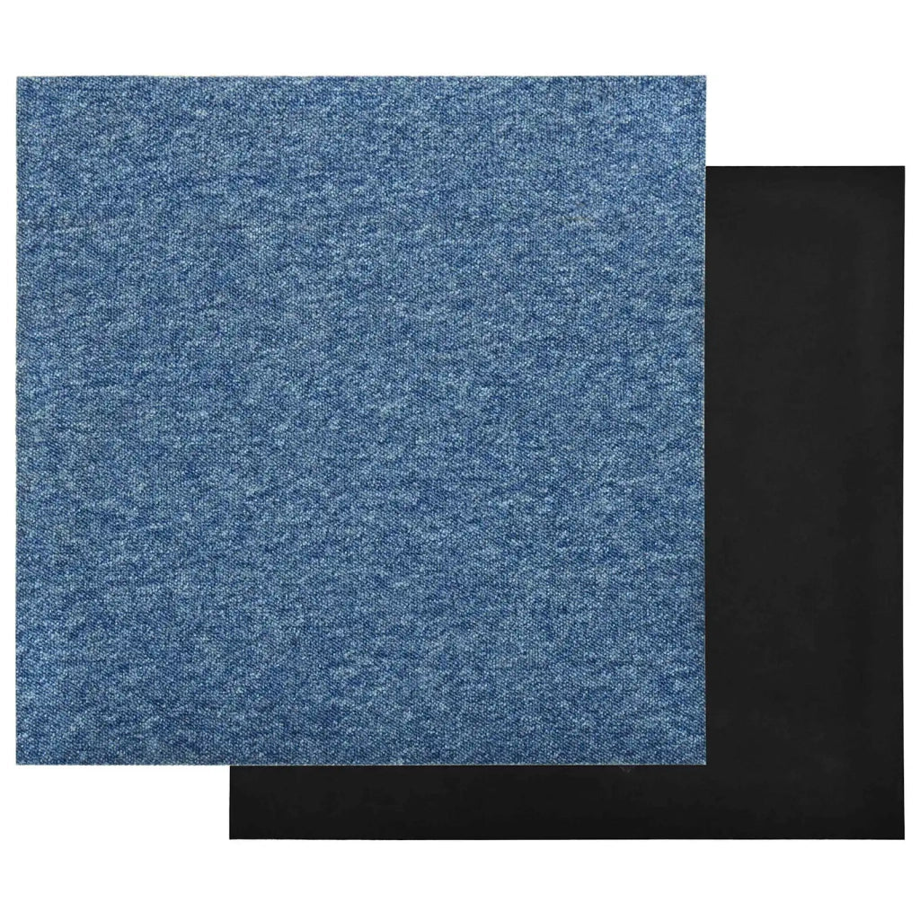 Tappeto 20 pz Blu 50 x 50 cm 100% Polipropilene