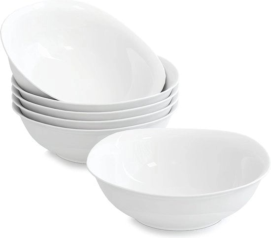 Set da dessert 6 pezzi in porcellana 6,7" per 6 persone