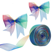 Decorazione con luce arcobaleno 50 metri - Lint chiffon - Lint per caduta - Decorazione - Matrimonio - Alta qualità poliestere