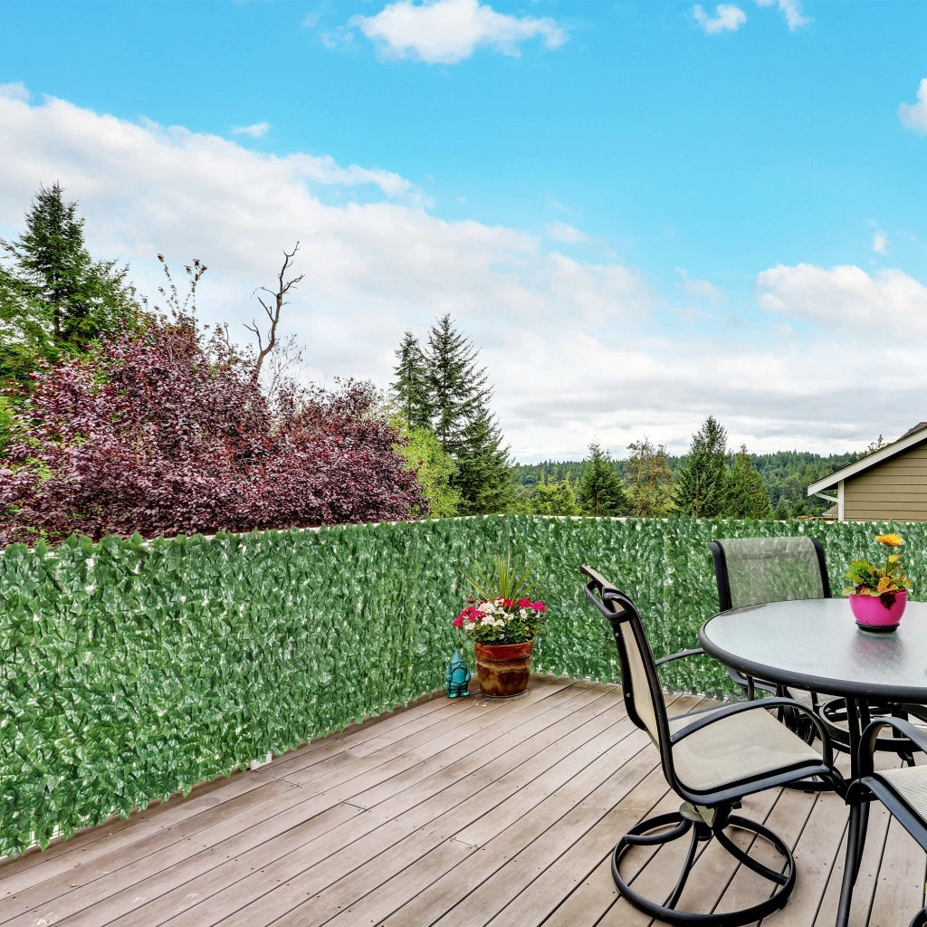 Pannello Siepe Artificiale ¨C zephmum ¨C Verde 3x1 m