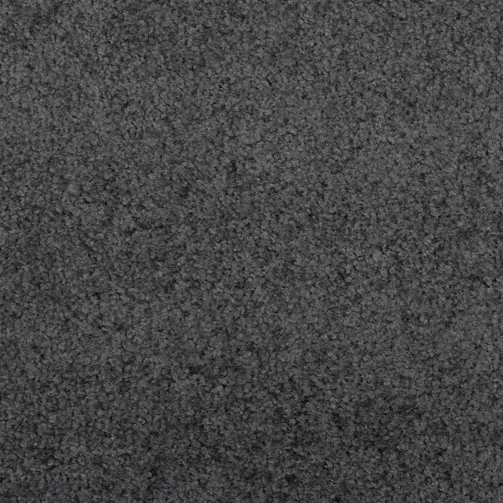 Tappetino Altro Antracite e Nero 120 x 250 cm Poliammide e PVC 4100721