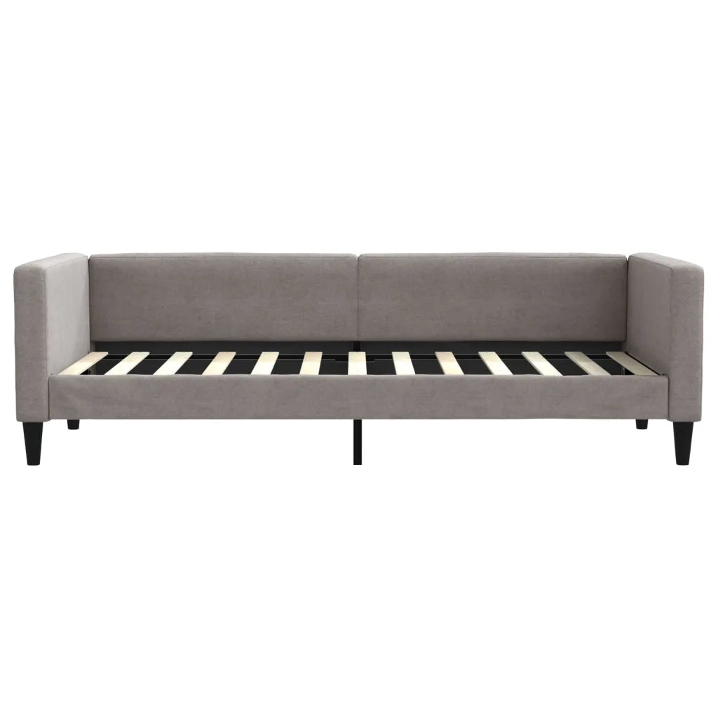 Divano letto | Sof¨¤ letto | Letto singolo Estraibile Tortora 80x200 cm Tessuto
