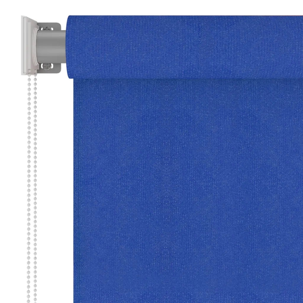 Tenda a Rullo per Esterni 400x140 cm Blu HDPE 312847