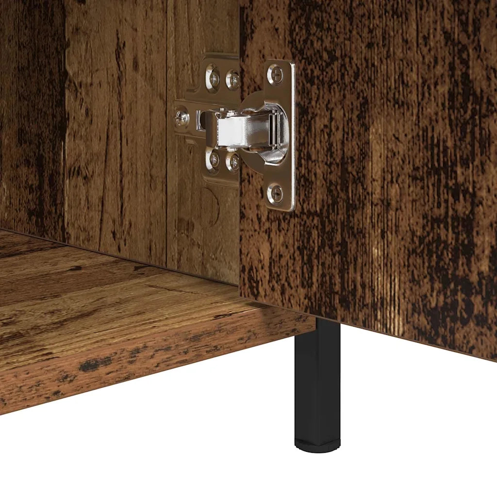 Comodino | Armadio da Notte | Mobiletto da notte con cassetto Legno vecchio 40 x 42 x 60 cm