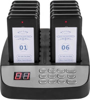 Sistema di allarme per ristoranti - Campanello per ristoranti - Buzzer wireless - 16 pezzi