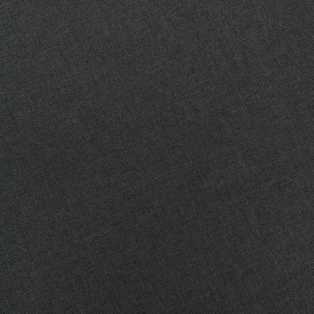 Poltrona | Sedia Relax con Poggiapiedi Grigio Scuro in Tessuto