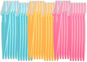 Scheermes per sopracciglia 39 pezzi - Apparecchi multifunzionali per rasatura - Eliminatore di peli del viso - Copertura in acciaio inossidabile - Controllo di precisione - Scheermes per viso