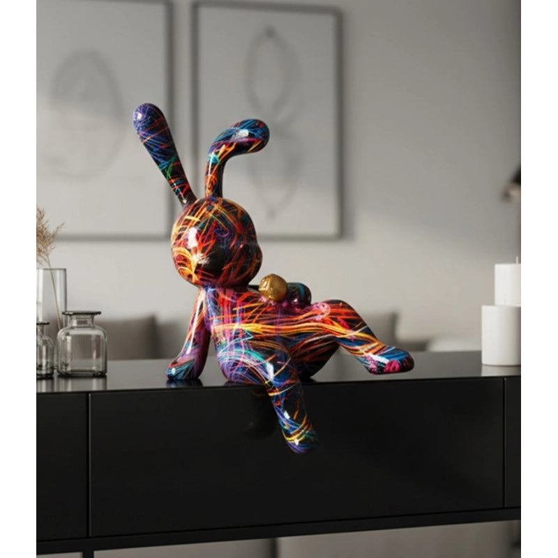 Coniglietto Psyco -b- cm 21,5x10x22