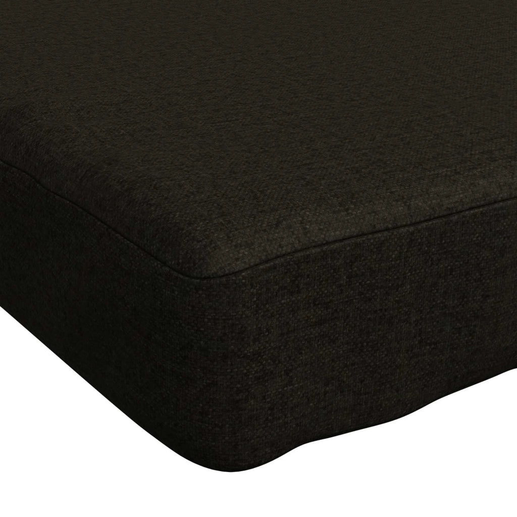 Cuscino per Panchina a 1 Pezzo VUGHT 100% Poliestere Nero 952226
