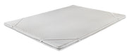 Topper matrimoniale in Memory Foam 5 cm | Sfoderabile Misura: 165x190 Fuori misura