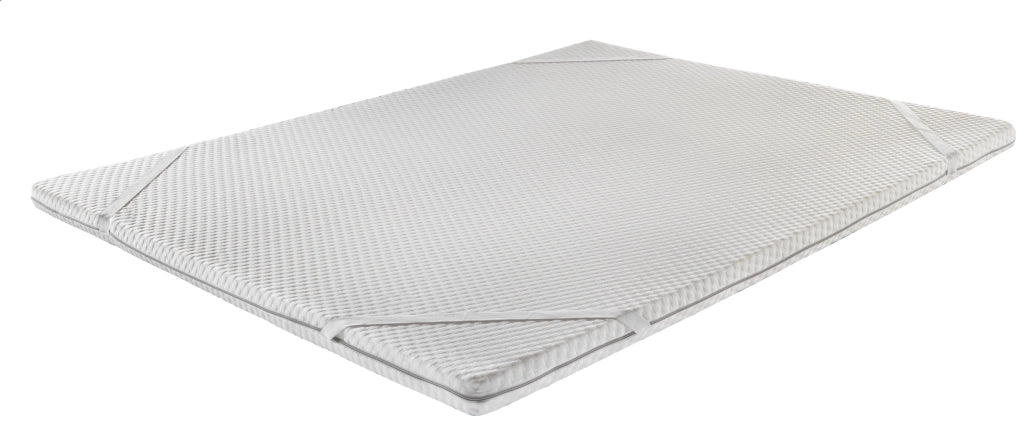 Topper matrimoniale in Memory Foam 5 cm | Sfoderabile Misura: 165x190 Fuori misura