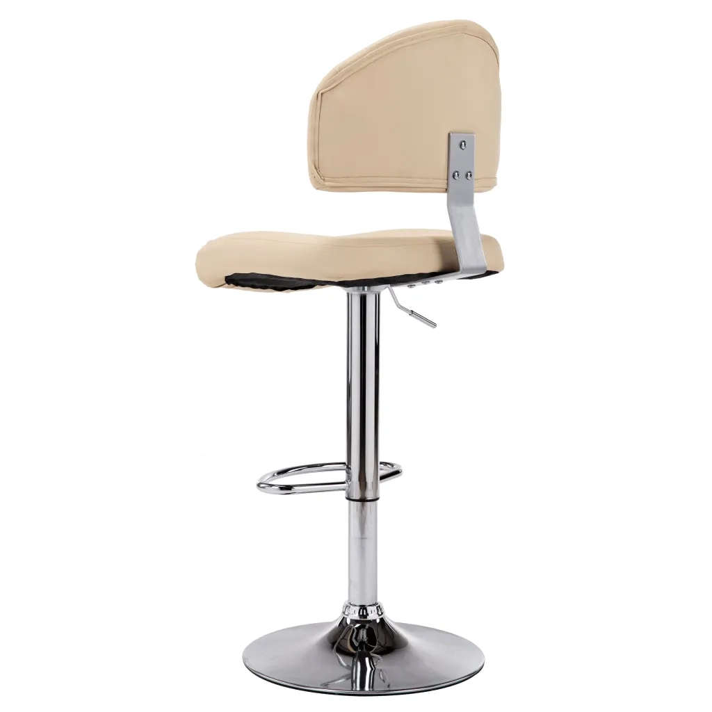 Sgabello da Bar Crema in Similpelle 249648