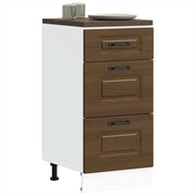 Base da Cucina Kalmar Rovere Marrone in Legno Multistrato 854247