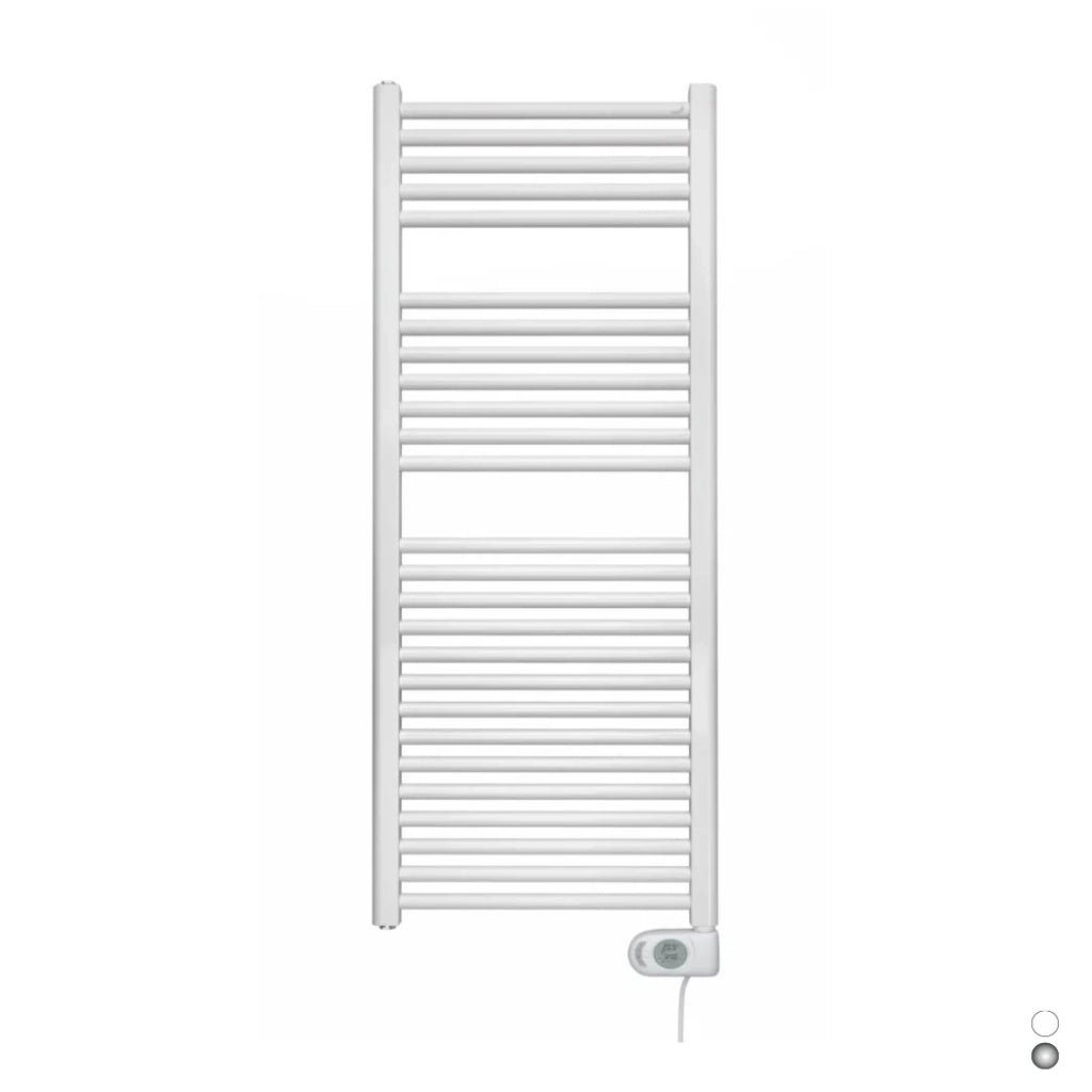 Termoarredo elettrico Zehnder Aura bianco 130x50 cm 750w