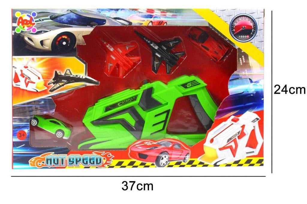 Giochi per Bambini Pistola Lancia Auto e Aerei AP giochi