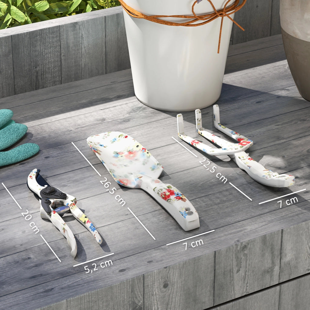 Set Giardino 3 Pezzi ¨C Minimal ¨C Metallico
