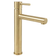Rubinetto Da Lavabo Rea Tess Brush Gold High