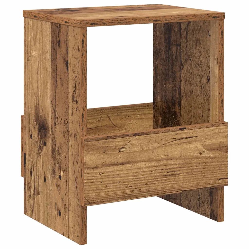 Scaffale per riviste 2 pcs Legno vecchio 35 x 30 x 45 cm 890981