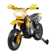 Moto Elettrica per Bambini Cross ¨C Minimal ¨C Giallo e Nero 25KG